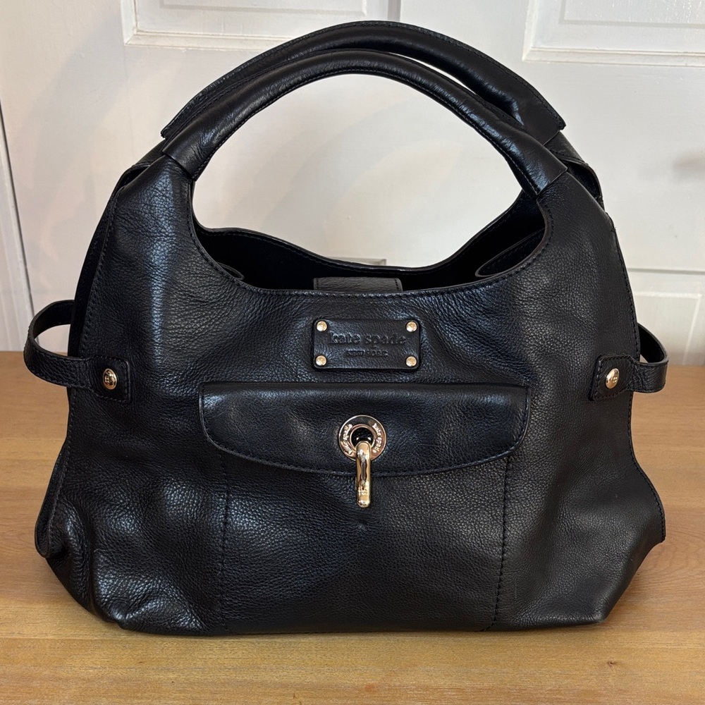 Kate Spade Black Leather ‘Stevie’ Bag